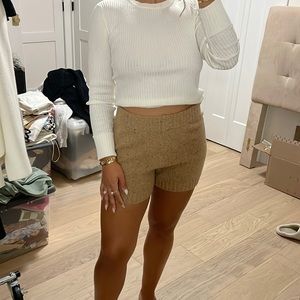 Sweater shorts